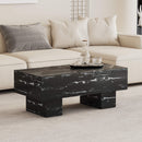 Modern Rectangular Black Coffee Table