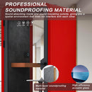Office Sound Booth with Audio Privacy - Removable Soundproof Booth with Yellow Simple Style, Soundproof Room with Light,Fans,Table for Study,Live Broadcast Cabin