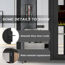 Office Sound Booth with Audio Privacy - Portable Soundproof Booth Includes Black Wood Grain Exterior Design,Movable Room with Light,Fans, USB Port for Study,Singing Room