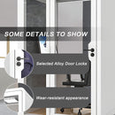 Office Sound Booth with Audio Privacy - Portable Soundproof Booth Includes White Modern Syle,Movable Room with Light,Fans, USB Port for Singing Room, Study