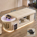 79'' Elegant Spa Shampoo Bed with Massage Headrest