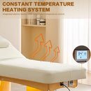 76‘’ Simple Massage Table with Adjustable Backrest