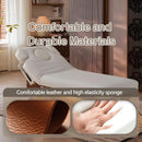 74‘’ Simple Esthetician Bed with Wood-Grain X-Shaped Frame