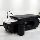 78'' Black Head SPA Bed with Large Storage Space