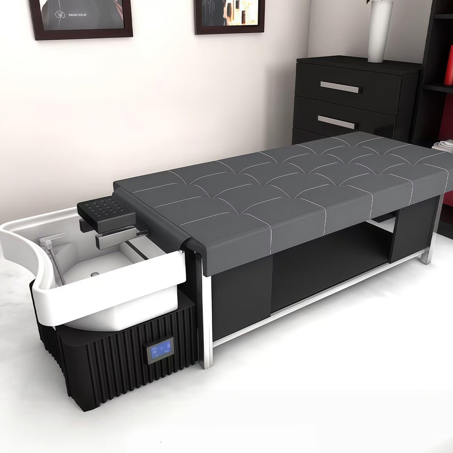 81'' Smart SPA Bed with Head SPA Equipment and Massage Chair