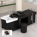 79'' Classic Head Spa Bed with Water Circulation Waterfall