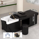 79'' Minimalist Head Spa Bed with Storage Space