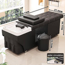 79‘’ Black SPA Bed with Waterfall Head SPA Equipment