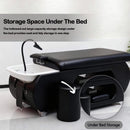 78'' Black Head SPA Bed with Large Storage Space