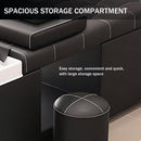 79‘’ Black SPA Bed with Waterfall Head SPA Equipment