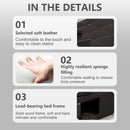 79'' Minimalist Head Spa Bed with Storage Space