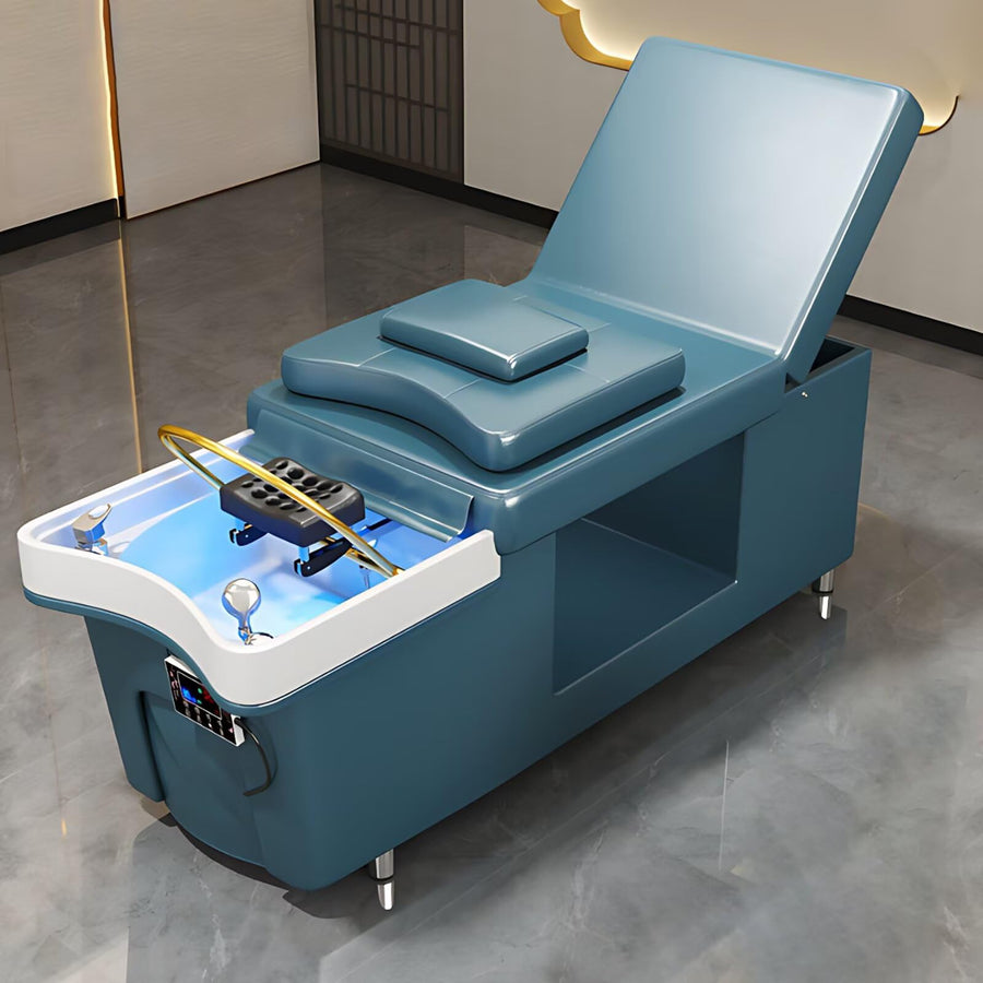 79'' Blue Head Spa Bed with Water Circulation