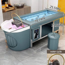 79‘’ Luxurious Shampoo Bed with Beauty Table Includes Water Circulation