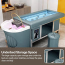 79‘’ Luxurious Shampoo Bed with Beauty Table Includes Water Circulation
