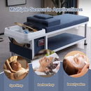 79‘’ Simple Head SPA Bed with Facial Table Includes White Basin