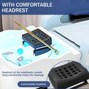 71'' Wide Head Shampoo Bed with Electric Body Massage