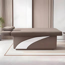 74‘’ Modern Massage Table with Neutral Elegant Style