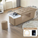 79‘’ Luxurious Massage Shampoo Bed with Water Cycle Head SPA Equipment