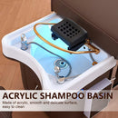 83'' Wooden Shampoo Bed with Foot Bath