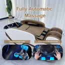 74'' Brown Shampoo Bed with Massage Table