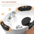 55'' Adjustable Head Spa Bed with Reclining Shampoo Chair