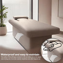 74‘’ Modern Massage Table with Neutral Elegant Style