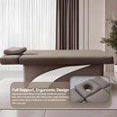74‘’ Modern Massage Table with Neutral Elegant Style