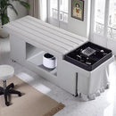 79'' Stylish Head SPA Shampoo Bed with Head Fumigation