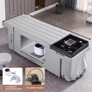 79'' Stylish Head SPA Shampoo Bed with Head Fumigation