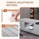 79'' Stylish Head SPA Shampoo Bed with Head Fumigation