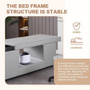 79'' Stylish Head SPA Shampoo Bed with Head Fumigation