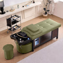 81'' Smart Shampoo Bed with Massage Table Headrest