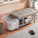 81'' Luxurious Head Spa Bed with Massage Headrest