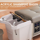81'' Luxurious Head Spa Bed with Massage Headrest
