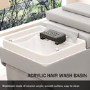 79‘’ Grey Head SPA Bed with Constant Temperature System