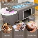79'' Large Massage Bed with Light Blue Accent Design