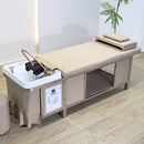 78'' Integrated Shampoo Bed with Khaki Modern Minimalist Style