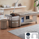 82'' Khaki Head Spa Bed with Water Circulation