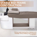 79'' Modern Shampoo Bed with Massage Headrest