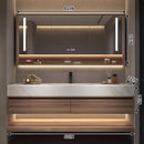 52'' Luxurious Bathroom Vanity with Open Storage Level
