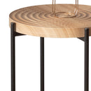 Modern Round Coffee Table Set with MDF Top