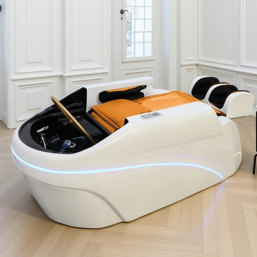 73'' Modern Shampoo Bed with Full Body Massage