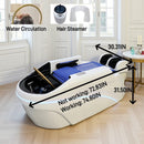 73'' Modern Shampoo Bed with Full Body Massage