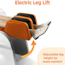 71'' Modern Massage Table with Orange Ambient Light