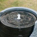 Outdoor Polyresin Broken Urn Water Fountain