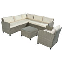 Patio Furniture Set with Table, Chair and Cushions