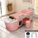 79''Head SPA Bed with Head SPA Equipment and Beauty Table