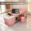 79''Head SPA Bed with Head SPA Equipment and Beauty Table