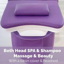 79'' Luxurious Head SPA Bed with Massage Table