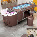 79'' Smart Head SPA Bed with Massage Table Includes Steaming
